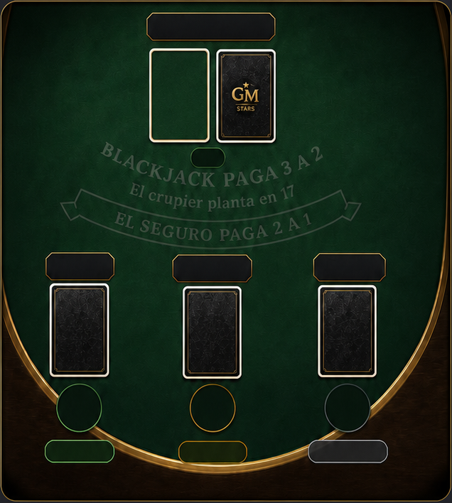 Mesa de blackjack de GM Stars